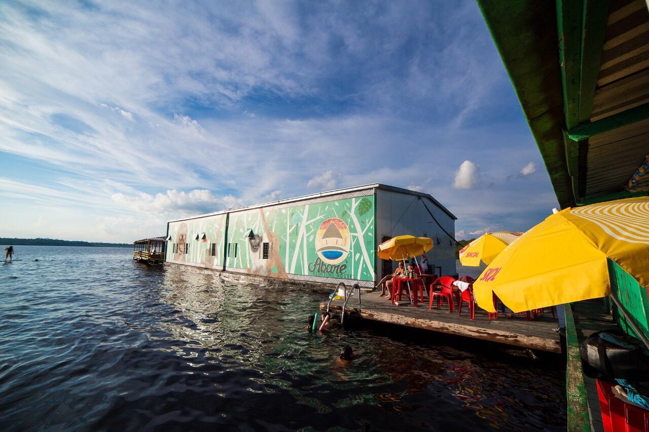 Abare House Floating Hostel Manaus Exteriör bild